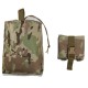 Tactical folding storage bag, military enthusiast outdoor portable storage bag, multi-functional small waist bag, Molle accessory bag (RANDOM COLOR)