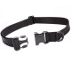 Outdoor sports waist belt, nylon plastic snap canvas waist belt, one-second open tactical waist belt, men's leather belt (RANDOM COLOR)