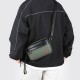 Single shoulder bag, men's new style lychee men's crossbody small bag, business commuting crossbody bag, casual travel handbag