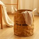 Tianshan cotton and linen clothing storage box with lid. Foldable Japanese-style storage box for clothes, snacks, and toys